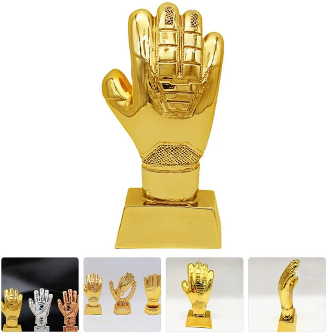 Decorative Trophy Decor Goalkeeper Glove Trophy Exquisite Award Trophy Soccer HX5318-A2 | Ideal for All Surfaces, Kids & Adults | Match-Ready | Includes Pump & Needle | Durable & Long-Lasting Performance