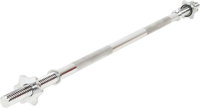 Solid Chrome Barbell Bars – Heavy-Duty Weight Lifting Bar for Intense Workouts 215655