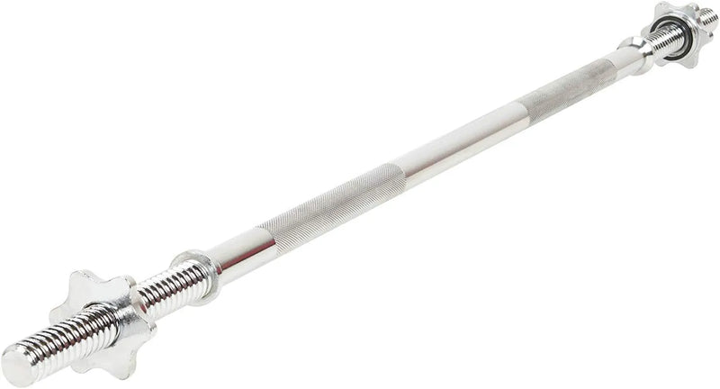 Solid Chrome Barbell Bars ? Heavy-Duty Weight Lifting Bar for Intense Workouts 215655 | Ideal for All Surfaces, Kids & Adults | Match-Ready | Includes Pump & Needle | Durable & Long-Lasting Performance