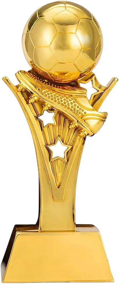 Golden Boot Soccer Trophy ? 25cm Best Shooter Award 4736-A2 | Ideal for All Surfaces, Kids & Adults | Match-Ready | Includes Pump & Needle | Durable & Long-Lasting Performance