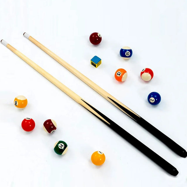 48-Inch Tabletop Billiards Set - Portable Pool Table Game for Kids and Adults - Includes 2 Cue Sticks, Chalk, Full Set of Balls - Perfect for Home, Office, Party Fun | Ideal for All Surfaces, Kids & Adults