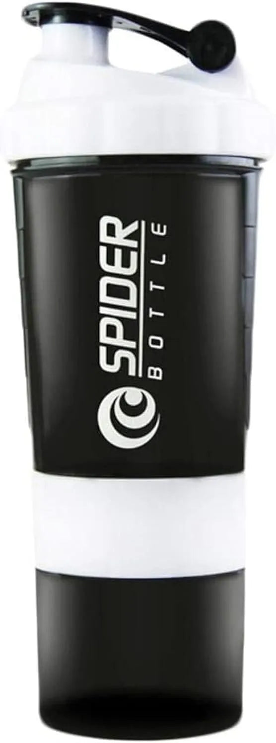 Plastic Protein Powder Shaker Cup, Portable And Leak-Proof Water Bottle with a Mixing Spring, Suitable for Gym Workouts, Outdoor Fitness, And Christmas Gifts | Ideal for All Surfaces, Kids & Adults
