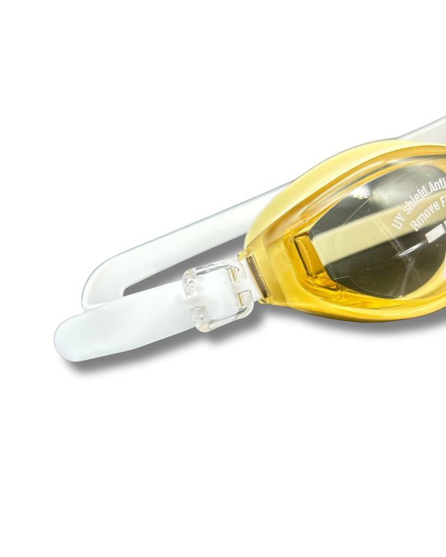 Anti-Fog Swimming Goggles with UV Protection, Silicone Strap – Indoor & Outdoor Use