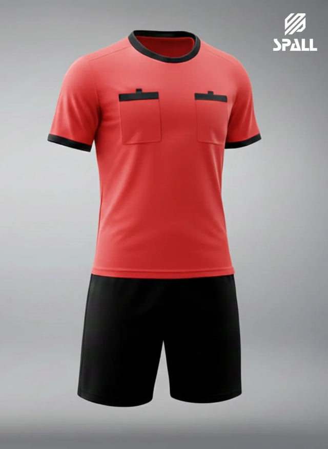 Spall Referee Suit for Football Match | Lightweight Breathable Sports Referee Uniform Set