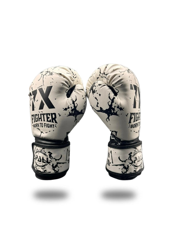 Spall Boxing Gloves for Training, Sparring & Fighting – Premium PU Leather Punching Gloves for Men & Women – Available in White, Orange, Blue & Black