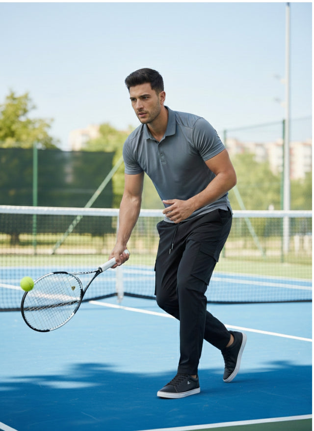 SPALL Unisex Track Pants – Premium Sports Joggers for Men & Women, Comfortable Athletic Training Pants, Black Blue Maroon, Sizes M L XL