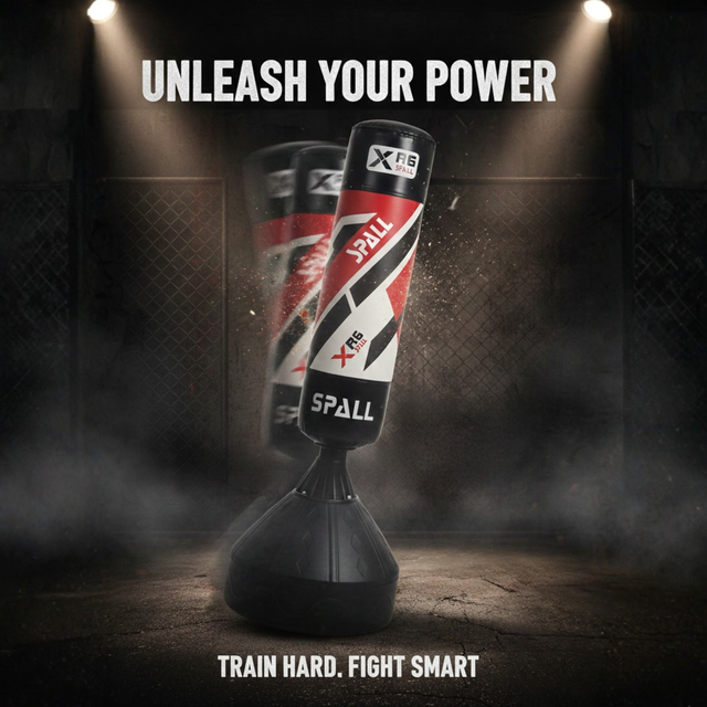 SPALL Heavy Duty Punching Bag – Premium Boxing Training Bag for MMA, Kickboxing & Fitness Workouts