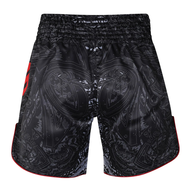 Muay Thai Shorts Black For Professionals And Beginners (SI-3258) | Ideal for All Surfaces, Kids & Adults | Match-Ready | Includes Pump & Needle | Durable & Long-Lasting Performance