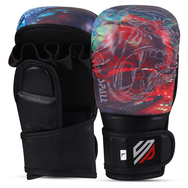 MMA Shooter Gloves Gorilla (SI-1202) | Ideal for All Surfaces, Kids & Adults | Match-Ready | Includes Pump & Needle | Durable & Long-Lasting Performance