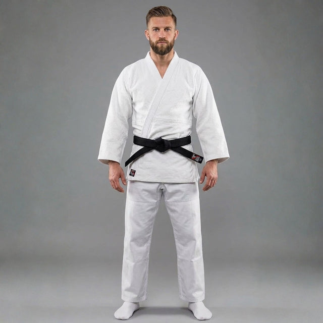 Judo Suit for Training & Competition ? All Sizes Available, Durable Martial Arts Uniform with Jacket & Pants-3117 | Ideal for All Surfaces, Kids & Adults | Match-Ready | Includes Pump & Needle