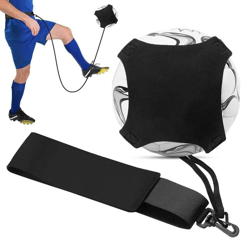 Soccer Trainer Soccer Kick Trainer Solo Practicing Soccer Training Aid with Adjustable Belt Soccer Training Equipment All Size | Ideal for All Surfaces, Kids & Adults | Match-Ready | Includes Pump & Needles
