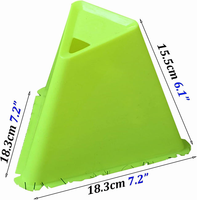 Sports Cones Children's Football Plastic Cone, 15cm/7", for Training, Football, Sports, Field Traffic Cones,