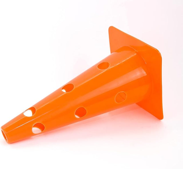 18cm"to 48cm" Sports Cones Plastic Traffic Training Cones, Training for Basketball, Football, Skateboarding Practice - Obstacle Course for Indoor and Outdoor Party Events | Ideal for All Surfaces, Kid and Adults