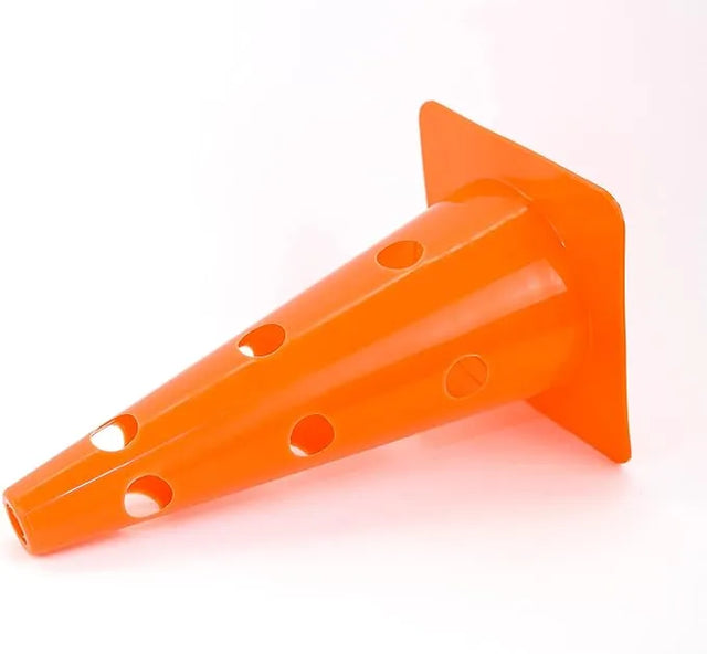 18cm"to 48cm" Sports Cones Plastic Traffic Training Cones, Training for Basketball, Football, Skateboarding Practice - Obstacle Course for Indoor and Outdoor Party Events | Ideal for All Surfaces, Kid and Adults