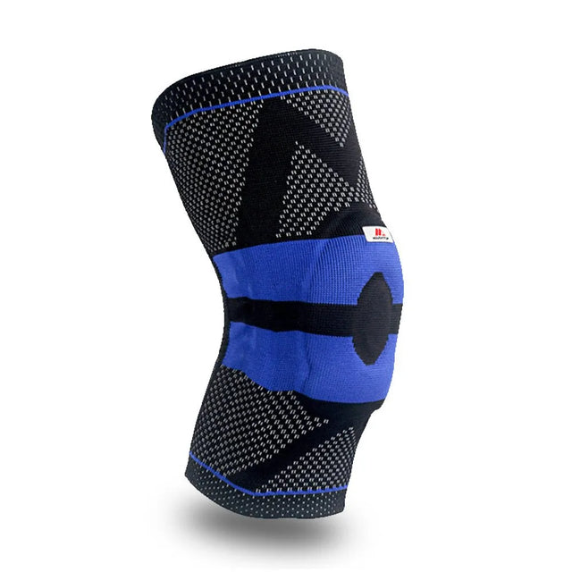 Silicone Shock-Absorbing Knee Support-Multi-Purpose Knee Brace-Knee Supporter for Men are Comfortable and Breathable-Knee Pads That Relieve Knee Pressure | Ideal for All Surfaces, Kids & Adults