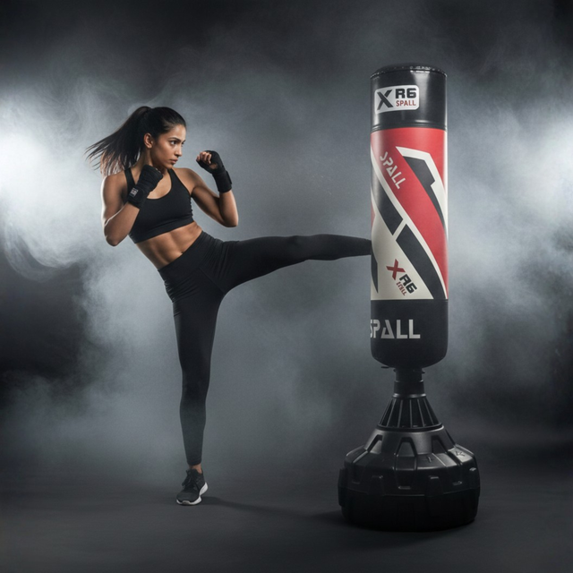 SPALL Heavy Duty Punching Bag – Premium Boxing Training Bag for MMA, Kickboxing & Fitness Workouts