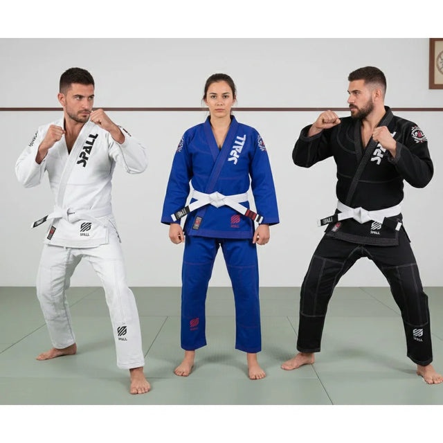 Spall Jiu Jitsu Suit BJJ Gi Durable Lightweight Training Uniform for Men Women Kids