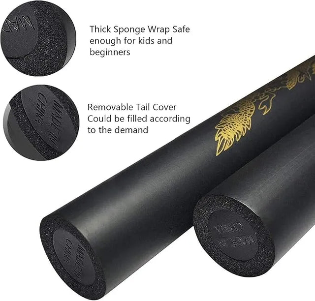 Foam Nunchucks for Kids and Beginners – Safe Martial Arts Training Sticks with Chain – Lightweight Sponge Karate Practice Equipment