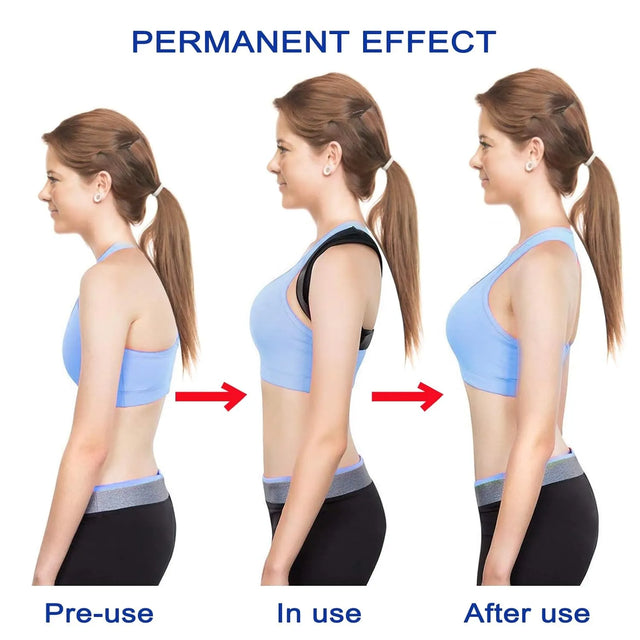 Breathable Adjustable Posture Corrector for Women and Men | Ideal for All Surfaces, Kids & Adults | Match-Ready | Includes Pump & Needle | Durable & Long-Lasting Performance