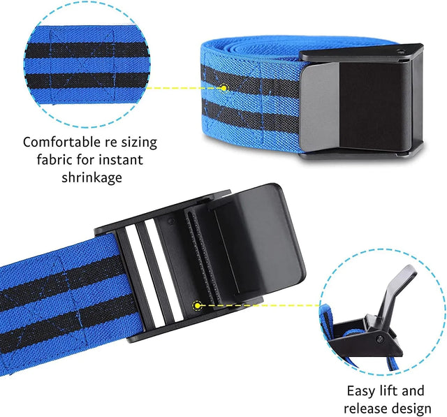 Premium Blood Flow Restriction Bands for Women - Enhance Glutes & Thighs, Perfect for Squats & Occlusion Training, Ideal Fabric Resistance Bands for Effective Workouts | Ideal for All Surfaces, Kids & Adults