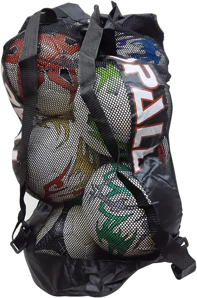 Soccer Ball Bag Extra Large Drawstring Sports Ball Bag with Adjustable Shoulder Strap for Holding Basketball Soccer Volleyball Baseball Swimming Gear | Ideal for All Surfaces, Kids & Adults