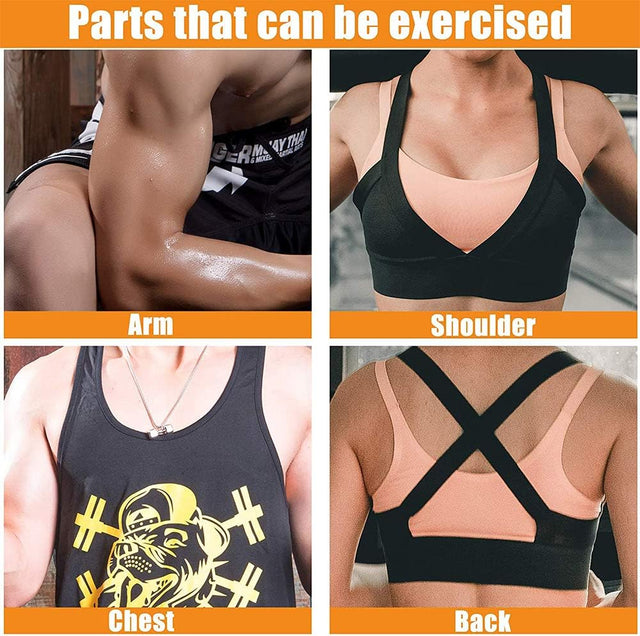 Pull Rope Resistance Machine, Resistance Bands with Handles & Suction Cups, Rope Exercise Equipment with 3 Weights Level for Men Women Home Gym | Ideal for All Surfaces, Kids & Adults | Match-Ready