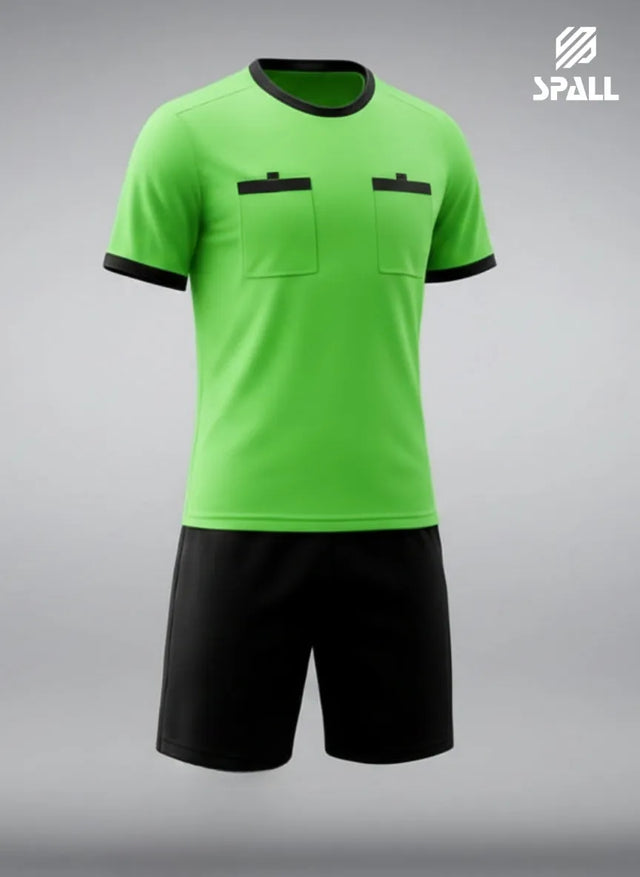 Spall Referee Suit for Football Match | Lightweight Breathable Sports Referee Uniform Set