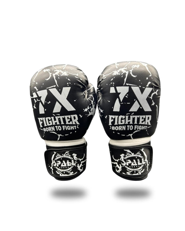 Spall Boxing Gloves for Training, Sparring & Fighting – Premium PU Leather Punching Gloves for Men & Women – Available in White, Orange, Blue & Black