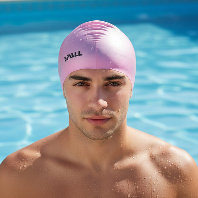Premium Silicone Swimming Cap for Adults & Kids | Waterproof, Stretchable, Long-Lasting Swim Cap for Pool & Training