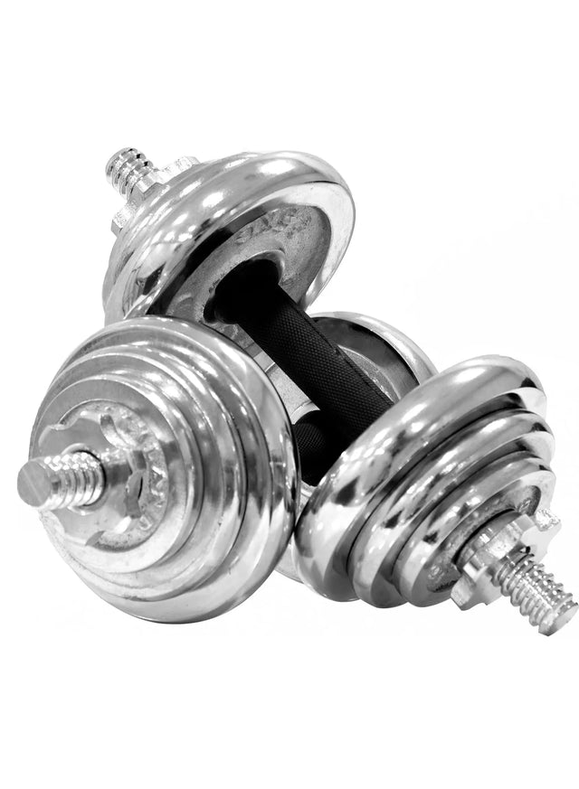 50KG Dumbbell Set Adjustable With Box 9210-50 | Ideal for All Surfaces, Kids & Adults | Match-Ready | Includes Pump & Needle | Durable & Long-Lasting Performance