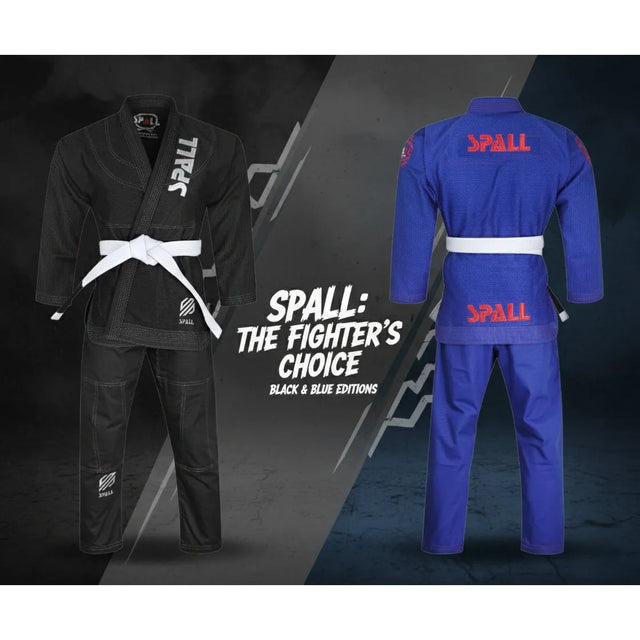 Spall Jiu Jitsu Suit BJJ Gi Durable Lightweight Training Uniform for Men Women Kids
