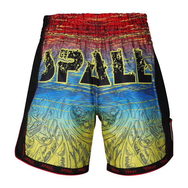 Muay Thai Shorts Multicolor For Professionals And Beginners (SI-3259) | Ideal for All Surfaces, Kids & Adults | Match-Ready | Includes Pump & Needle | Durable & Long-Lasting Performance