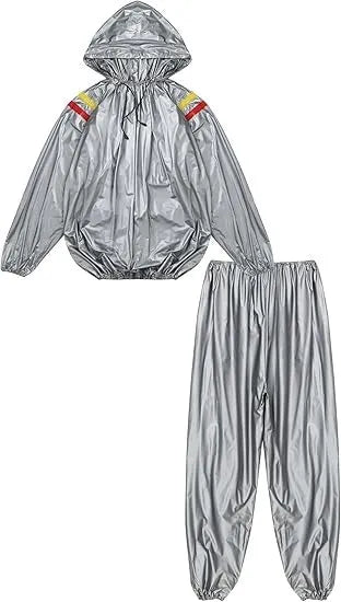 Spall Unisex Sauna Suit for Men & Women | Sweat Suit for Weight Loss, Fitness Training & Gym Workout | Waterproof Sweat Sauna Jacket & Pants Set