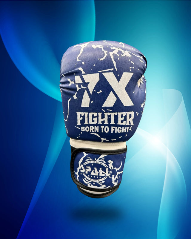 Spall Boxing Gloves for Training, Sparring & Fighting – Premium PU Leather Punching Gloves for Men & Women – Available in White, Orange, Blue & Black