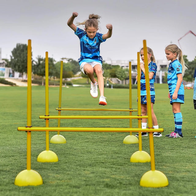 Speed Agility Training Kit for Beginners and Professionals, Training Tool for Speed, Balance and Jumping | Ideal for All Surfaces, Kids & Adults | Match-Ready | Includes Pump & Needle | Durable & Long-Lasting Performance