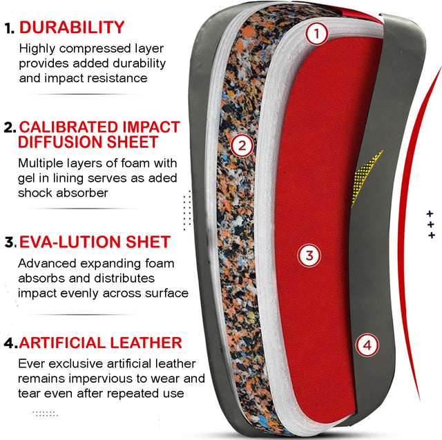 Arm Mitt Kick Boxing Gold Red White(SI-1583) | Ideal for All Surfaces, Kids & Adults | Match-Ready | Includes Pump & Needle | Durable & Long-Lasting Performance