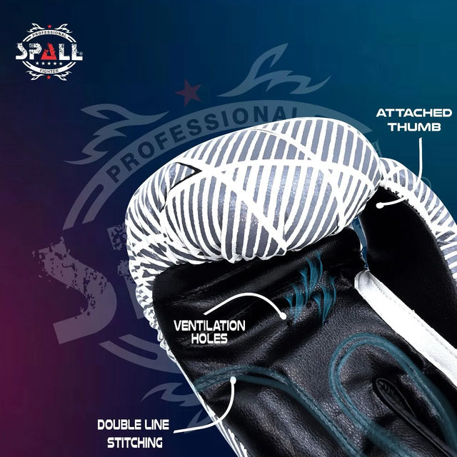Professional Boxing Gloves For Strong Punches Sparring And Kickboxing Fighting Punch Bag Workout Muay Thai And Training(SI-1490) | Ideal for All Surfaces, Kids & Adults | Match-Ready | Includes Pump & Needle