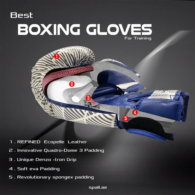 Professional Boxing Gloves For Strong Punches Sparring And Kickboxing Fighting Punch Bag Workout Muay Thai And Training(SI-1490) | Ideal for All Surfaces, Kids & Adults | Match-Ready | Includes Pump & Needle