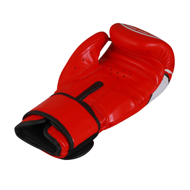 Boxing Gloves Made Of Genuine Leather Professionals For Men And Women(SI-806) | Ideal for All Surfaces, Kids & Adults | Match-Ready | Includes Pump & Needle | Durable & Long-Lasting Performance