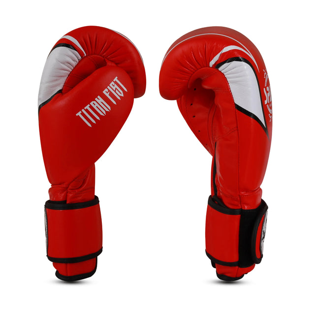 Boxing Gloves Made Of Genuine Leather Professionals For Men And Women(SI-806) | Ideal for All Surfaces, Kids & Adults | Match-Ready | Includes Pump & Needle | Durable & Long-Lasting Performance