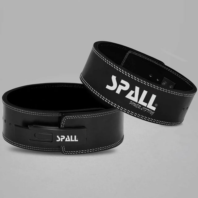Lever Buckle Weight Lifting Leather Belt Gym Back Support For Men And Women Training Fitness Exercise For Tough Workouts Power Lifters Supports Lumbar Lower Back | Ideal for All Surfaces, Kids & Adult