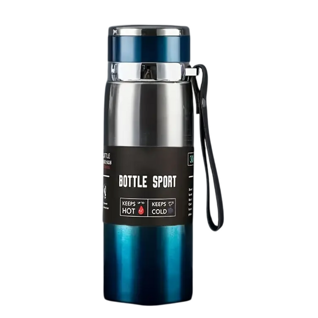 Double Wall Stainless Steel Travel Mug, 1000ml Insulated Water Bottle, Thermos for Car, Outdoor