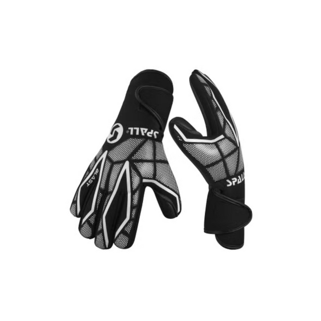 Goalkeeper Goalie Fottball Soccer Gloves With Strong Grip Hand Protection To Prevent Injuries For Match Training Men And Women | Ideal for All Surfaces, Kids & Adults | Match-Ready | Includes Pump & Needles