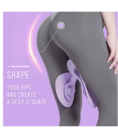 Pelvic Floor Muscle Trainer Hip Trainer Exercise Equipment Kegel Exercises Device For Arms legs Buttocks Strength Training Yoga Floor Muscle And Inner Thigh | Ideal for All Surfaces, Kids & Adults