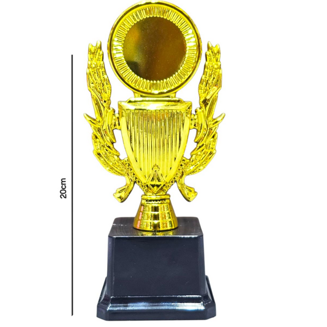 20cm Gold Trophy – Achievement Award Trophy for Sports, Competitions & Recognition Events