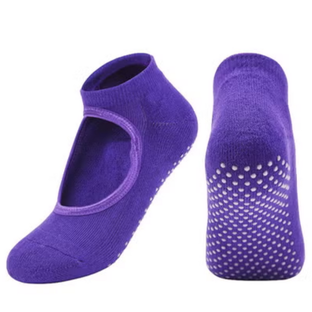 1 Pair Foot Care Massage Anti-Slip Men Women Yoga Socks