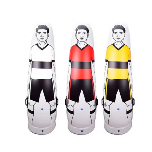 Soccer Training Equipment Pvc Inflatable Free Kick Football Dummy Goalkeeper Soccer Training Dummy