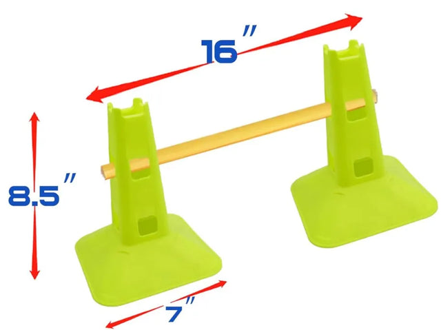 Fitness Training Funnel, Multifunctional Tower Plastic Cone, Infidelity Training | Ideal for All Surfaces, Kids & Adults | Match-Ready | Includes Pump & Needle | Durable & Long-Lasting Performance