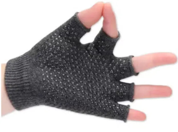 Yoga Gloves Men Women Gym Body Building Training Sports Non Slip | Ideal for All Surfaces, Kids & Adults | Match-Ready | Includes Pump & Needle | Durable & Long-Lasting Performance