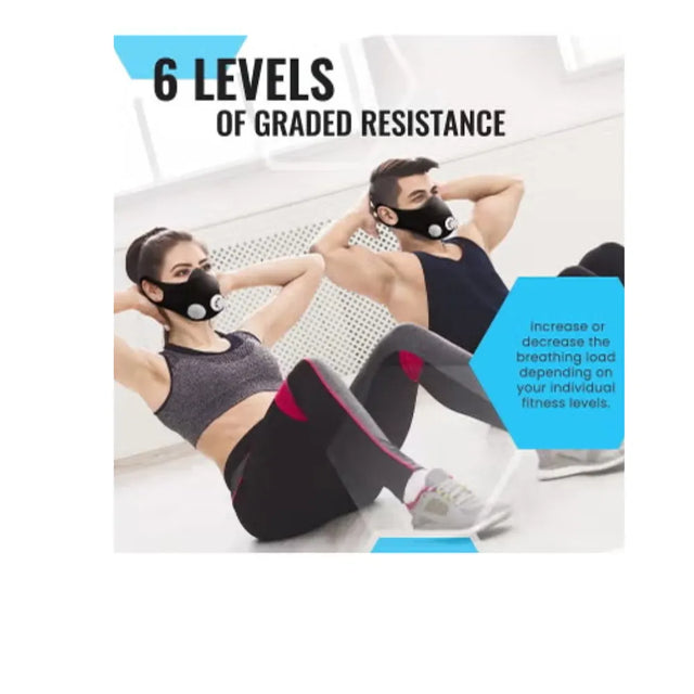 Training Mask Elevation For Endurance Increase Your Sports Performance Endurance Weight Lifting Workout Running Altitude Mask Fitness Running | Ideal for All Surfaces, Kids & Adults | Match-Ready